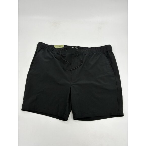 Goodfellow & Co Men’s Black XXL Tech Jogger Shorts Moisture Wicking - Picture 1 of 7